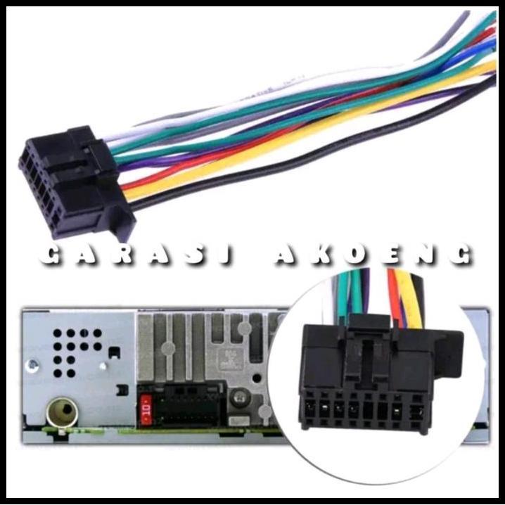 DISKON SOCKET KABEL AUDIO HEAD UNIT TAPE PIONEER FH-S505BT DEH MVH DVH AVH PIONER PIONNER