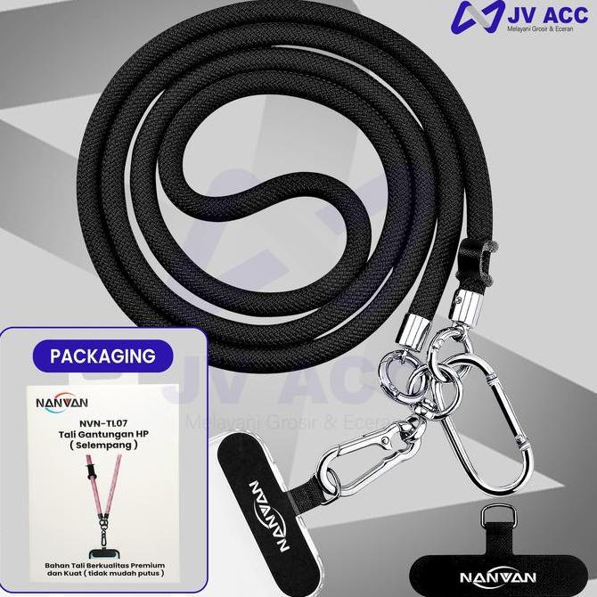 NVN-TL07 TALI GANTUNGAN LANYARD HP / ID CARD MODEL SELEMPANG BAHAN KUAT DAN BERKUALITAS TrenddCorner