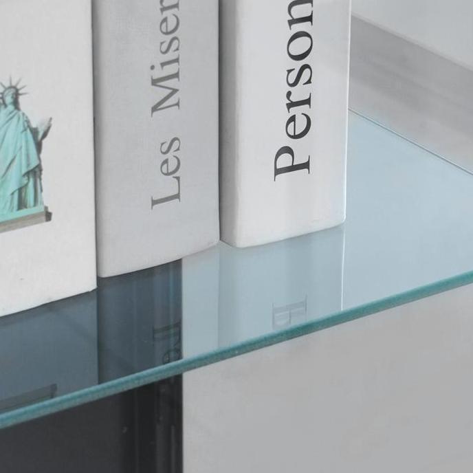 Informa Spencer Curio Lemari Pajang 3 Tingkat - Hitam Pajangan Koleksi Etalase Mini Rak Buku Tempat 