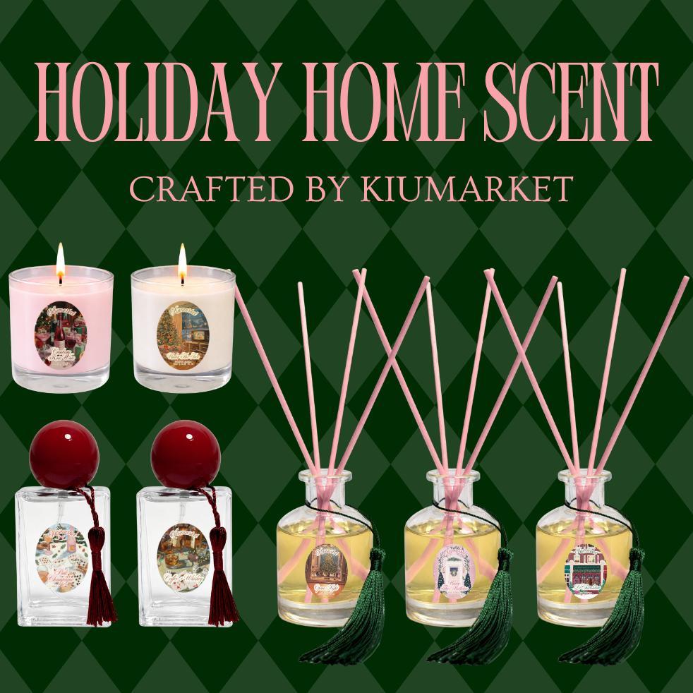 Pengharum Ruangan Holiday Collection Scented Candle Reed Diffuser Roomspray Hadiah Hampers Kiumarket
