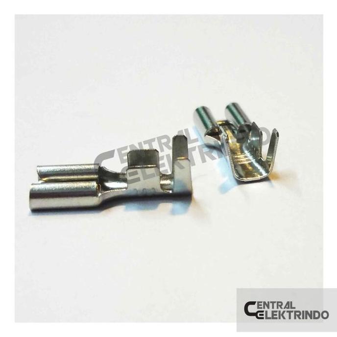 Whynot- Skun Silver Female Terminal Kabel Gepeng | Sekun Female Putih Kotak