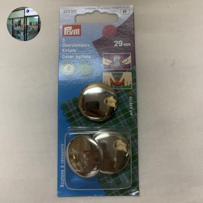 Kapanpun- Kancing Bungkus Cover Button Prym
