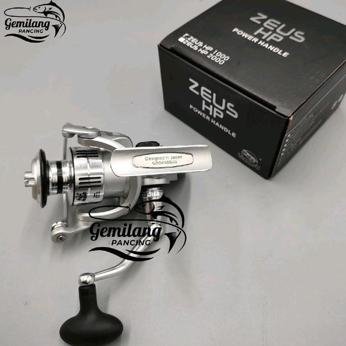 Reel Lizard Zeus Hp Power Handle Reel Pancing Ukuran 1000-6000 Kualitas Terbaik Harga Termurah