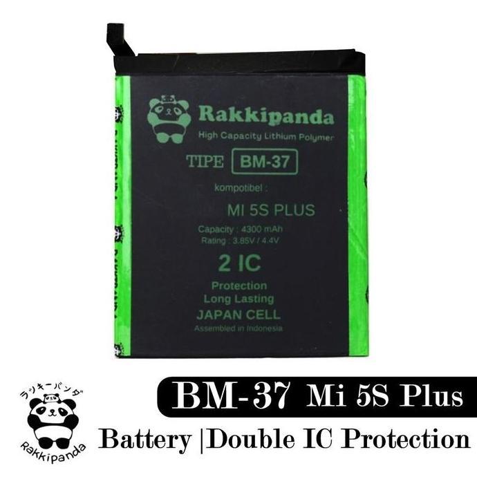 Nickboy- Baterai Xiaomi Mi 5S Plus Mi5S Plus Bm37 Bm-37 Double Ic Protection