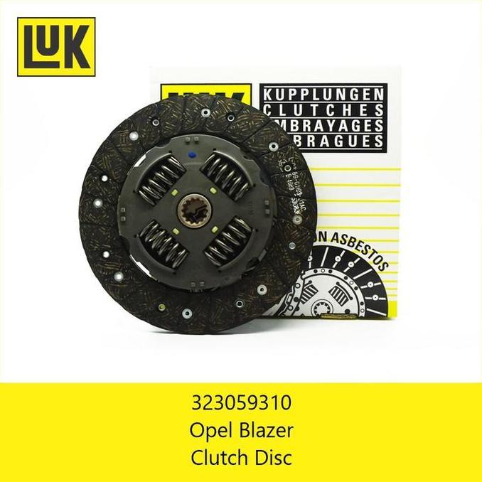 Tokoeda - Clutch Disc Opel Blazer Kampas Kopling Plat Luk