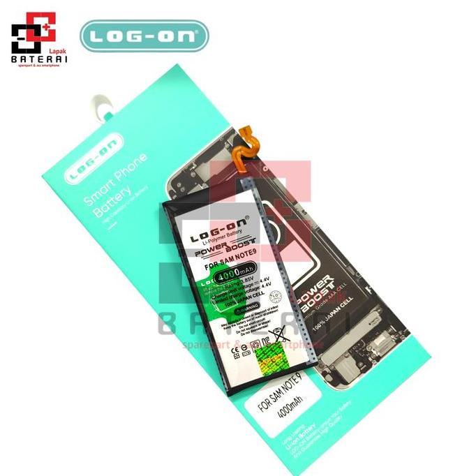 Nickboy- Log On - Eb-Bn965Abu For Samsung Note 9 N960 Power Boost Double Ic Protection Battery Bater