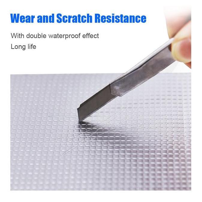 Kp Lakban Penambal Anti Bocor Waterproof Aluminium Foil Tape Perekat Solasi Lem Super Atasi Rembes A