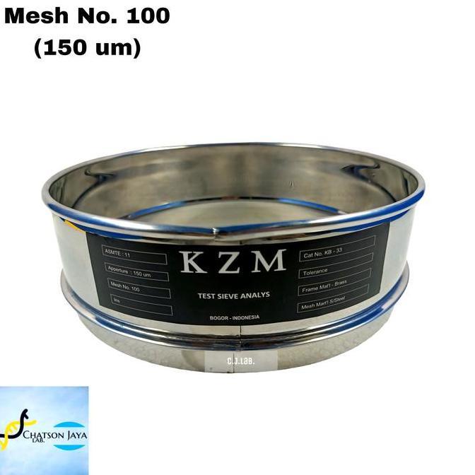 Medkit- Sieve Ayakan Stainless Mesh 100 Test Mesh 100 (150 Um)