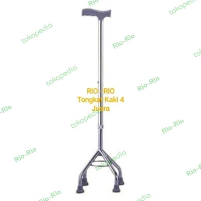 Medkit- Tongkat Kaki 4 Stainless