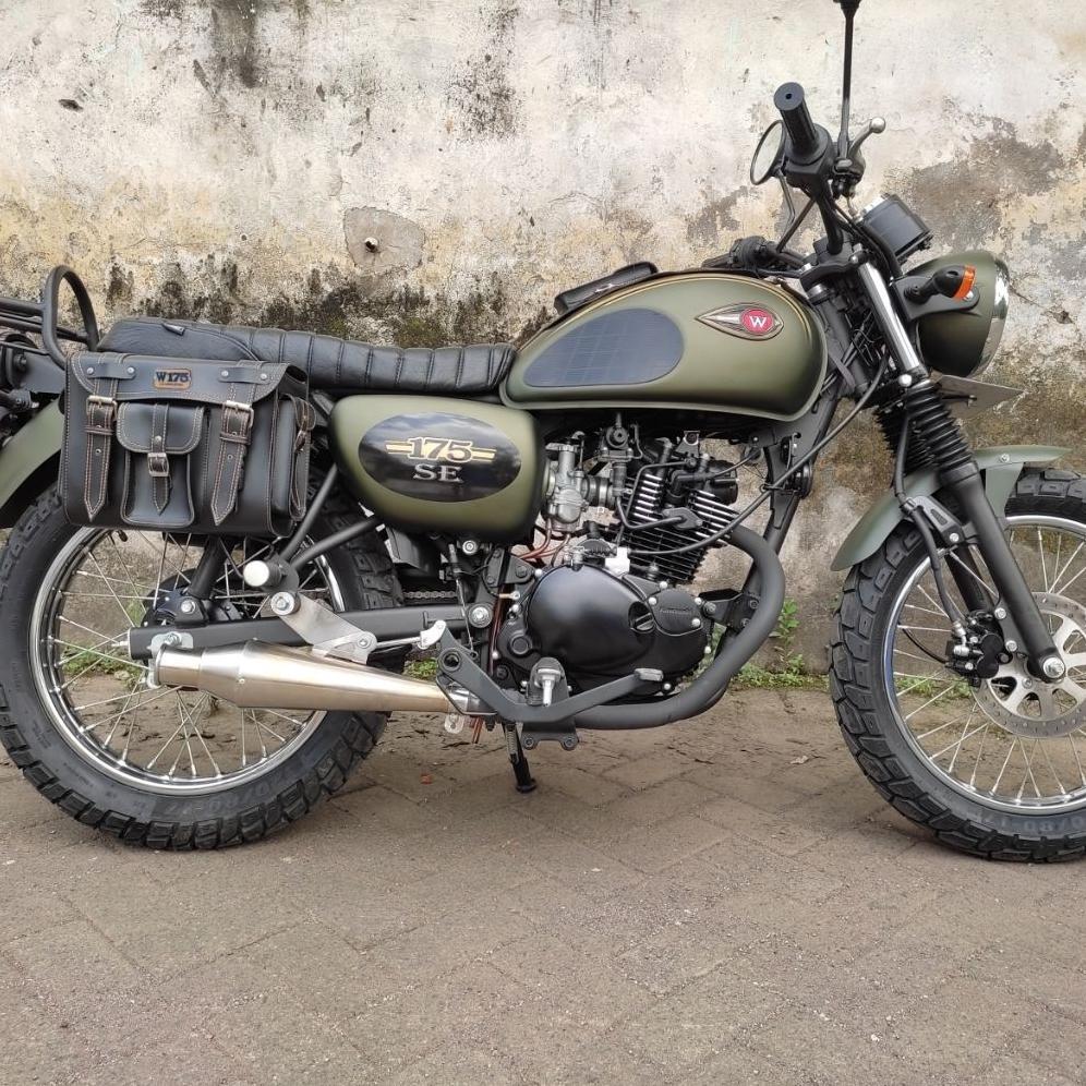 HOT TAS MOTOR XSR W175 ROYAL ENFIELD BSA BENELLI NORTON TRIUMPH HARLEY DAVIDSON MOTOR CUSTOM KULIT T