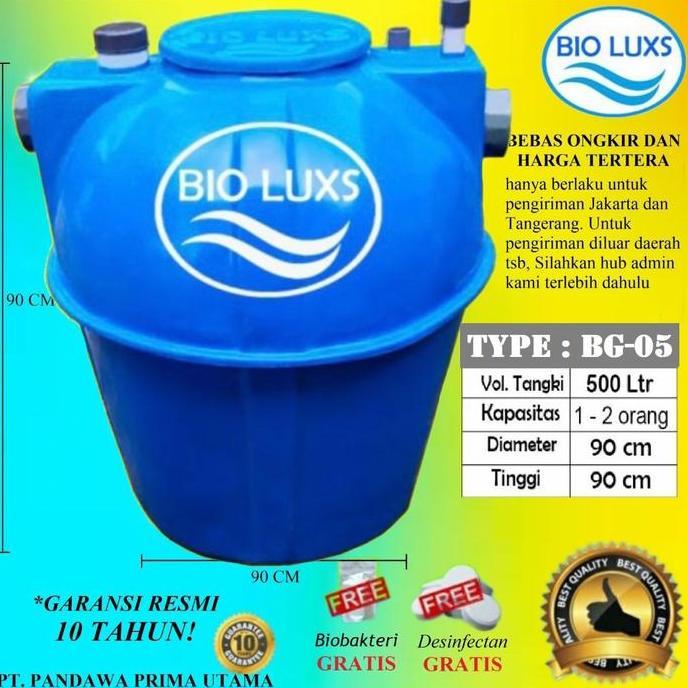 * SEPTICTANK BIOLUXS 500 LITER *