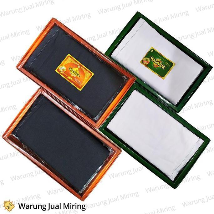 Sarung Wadimor Couple Pria Bapak Anak Remaja Warna Polos Biru Abu Navy Hijau Merah Hitam Putih Tumpa