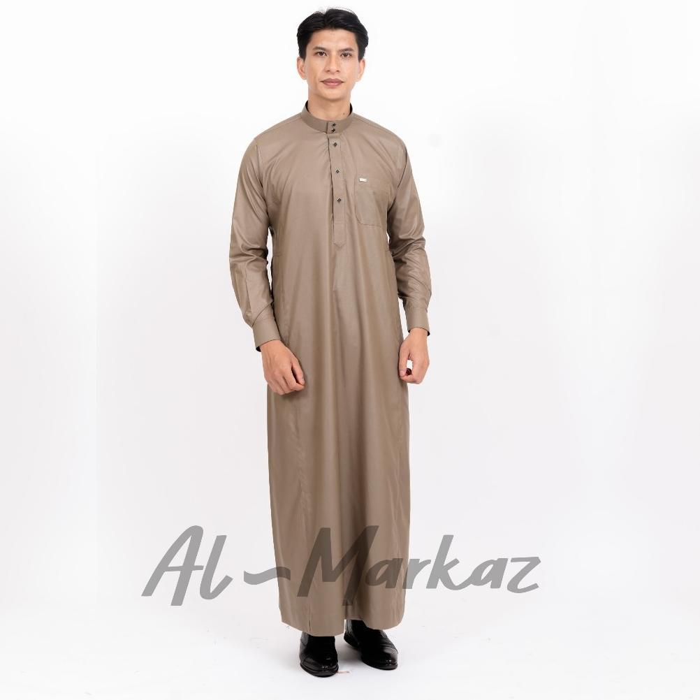 DISKON AL MARKAZ - JUBAH PRIA MUSLIM SLIMFIT GULAM