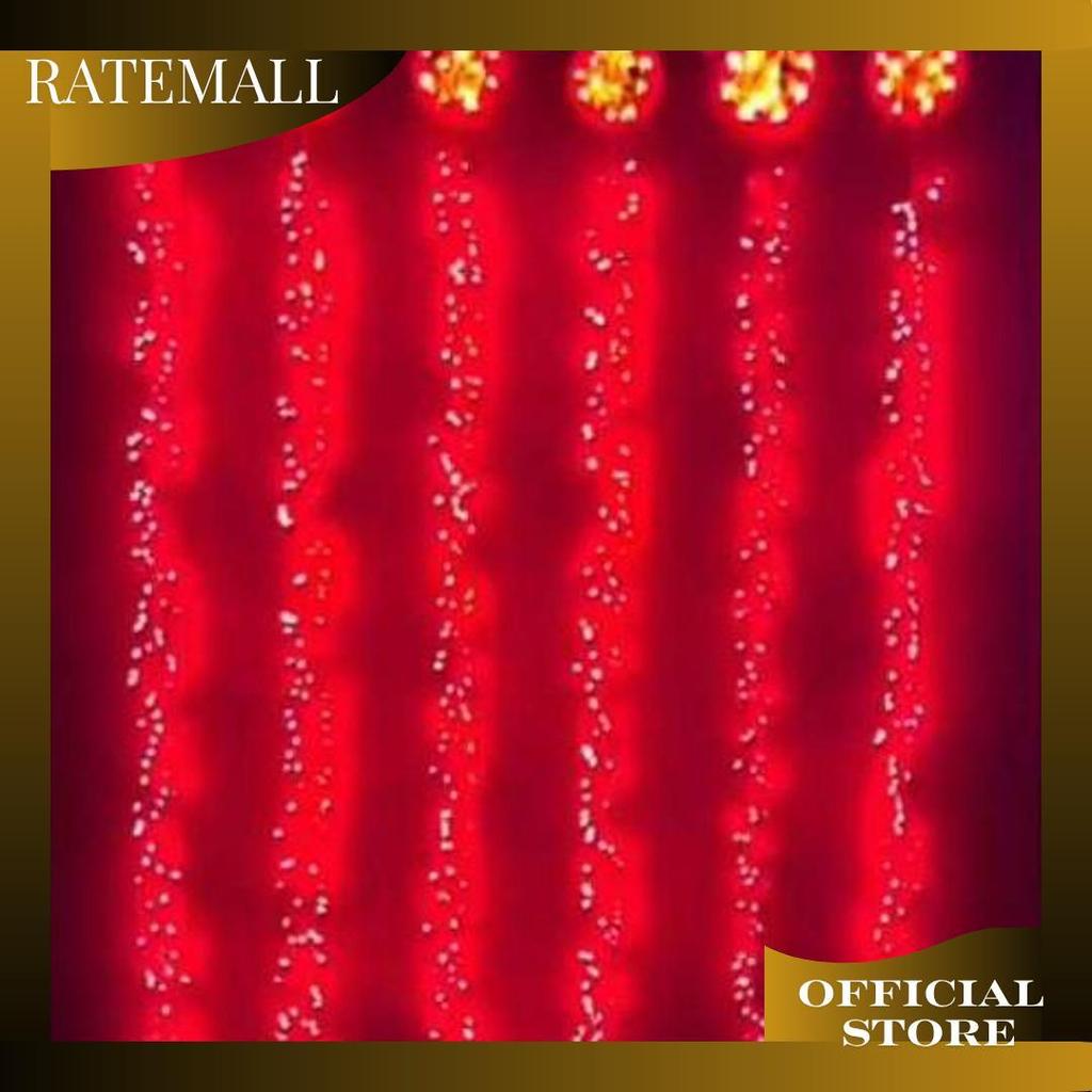 Lampu Hias Imlek Terbaru Lampu Imlek Petasan Remote Lampu Tirai Imlek Cod