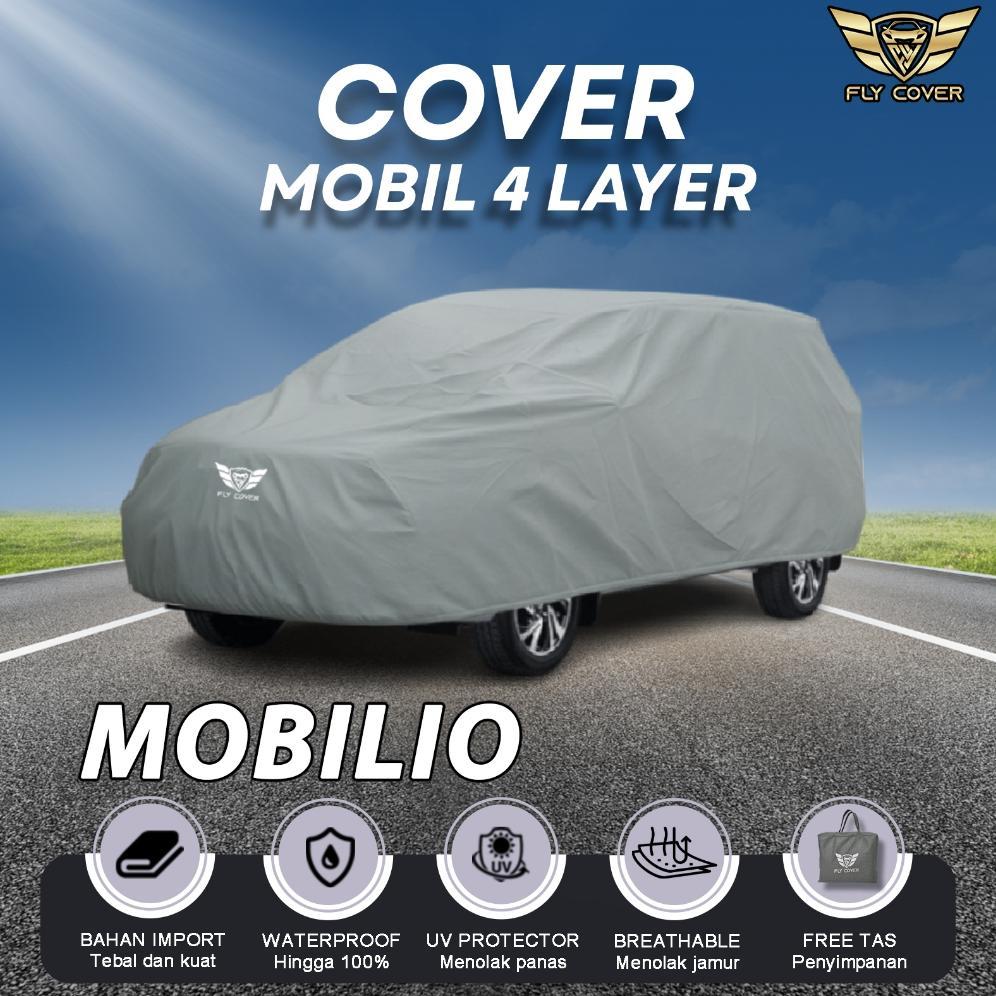 BEST SELLER FLY - COVER MOBIL HONDA MOBILIO 4 LAPIS WATERPROOF BONUS TAS PENYIMPANAN