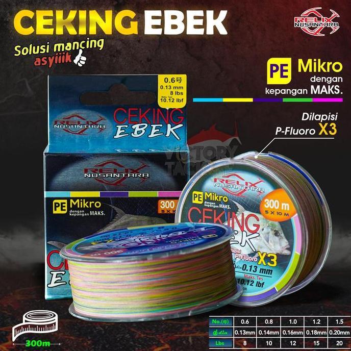 TERBARU - SENAR PANCING PE RELIX NUSANTARA CEKING EBEK