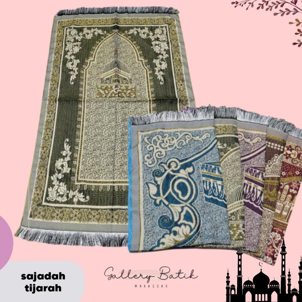 DISKON SAJADAH JUMBO TIJARAH UNTUK SOUVENIR, OLEH-OLEH HAJI DAN UMROH SAJADAH TRAVEL MAKASSAR [[GALL