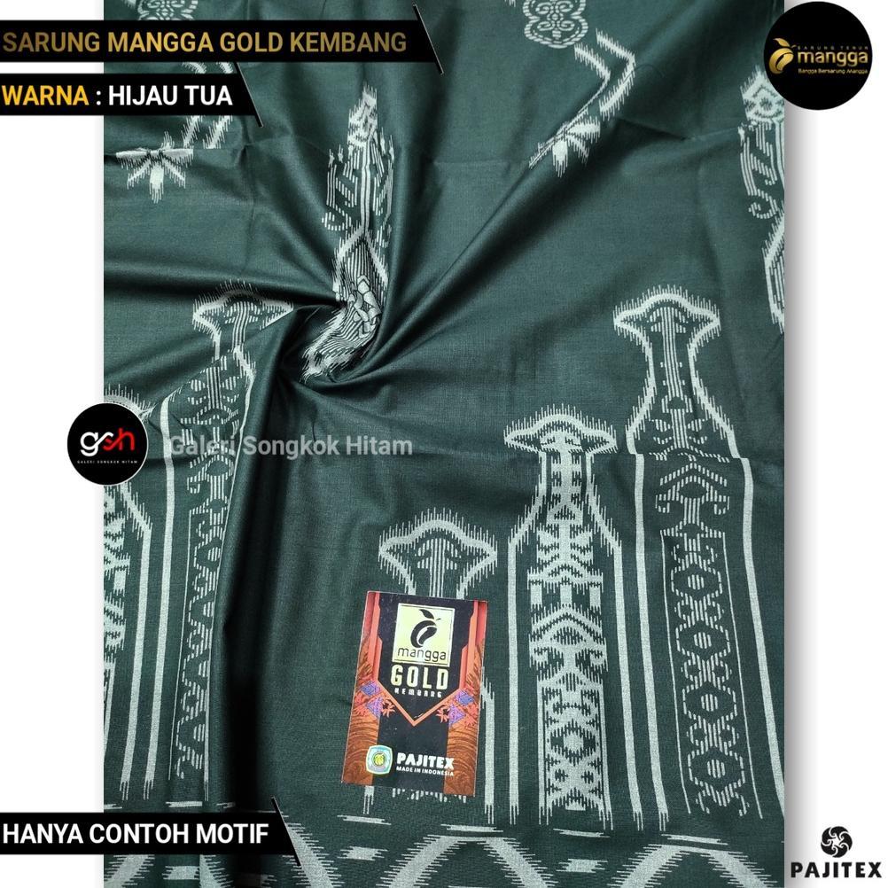 DISKON SARUNG MANGGA GOLD KEMBANG DEWASA SARUNG MOTIF KEMBANG SARUNG PRIA CAP MANGGA SARUNG SANTRI M
