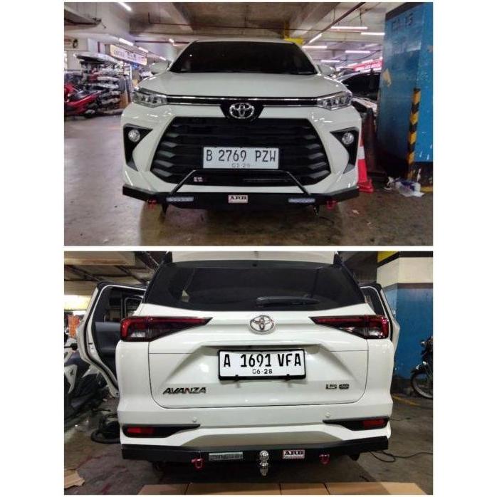 DAXSTORE PAKET TOWING TANDUK  DEPAN BELAKANG AVANZA VELOZ 2022 KE ATAS