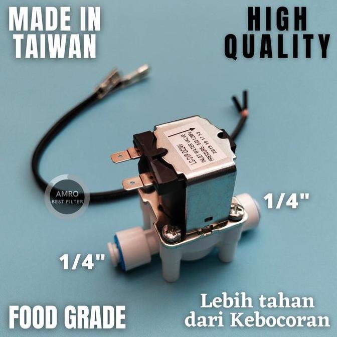 Solenoid Valve Mesin RO 24 VDC model Colok