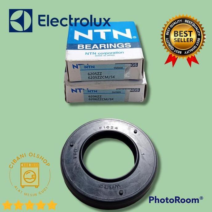Sil Bering Seal Bearing Set Mesin Cuci Electrolux Ewf 12022 Ewf 10842