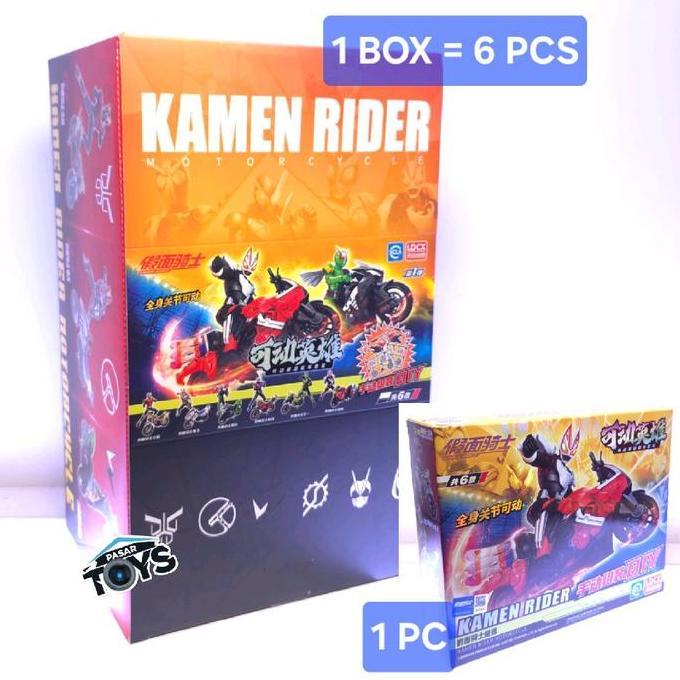 LDCX Kamen Rider Hero Action Figures Motorcycle Set