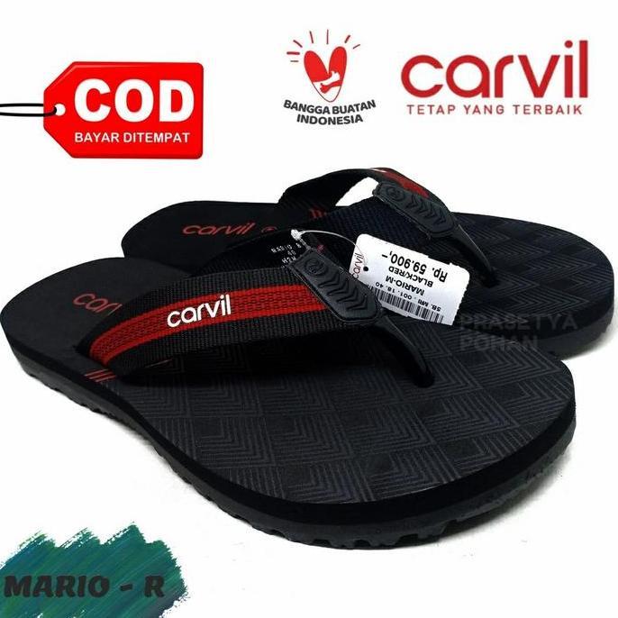 SENDAL JEPIT CARVIL PRIA ORIGINAL TERMURAH