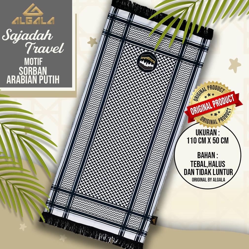 Termurah Sajadah Travel Algala Premium 110X50Cm Tebal