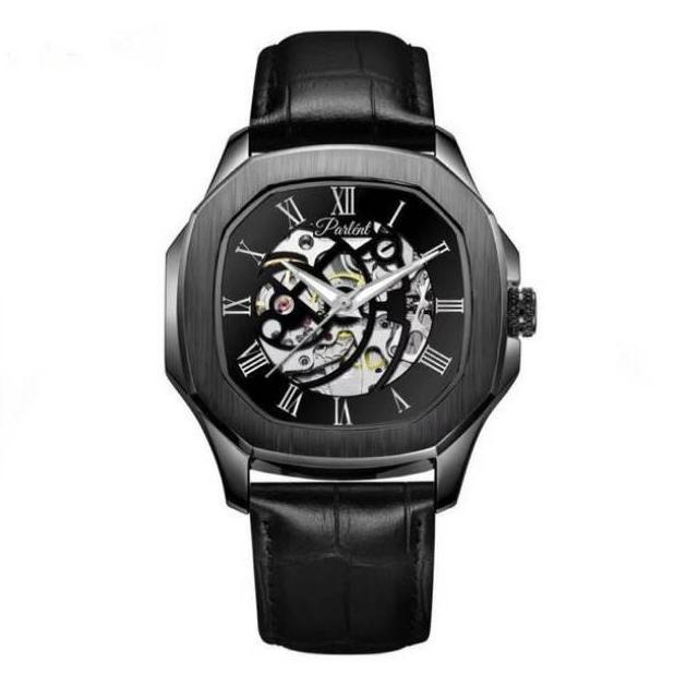 Jam Tangan Pria Parlent Gallant Vortex Leather