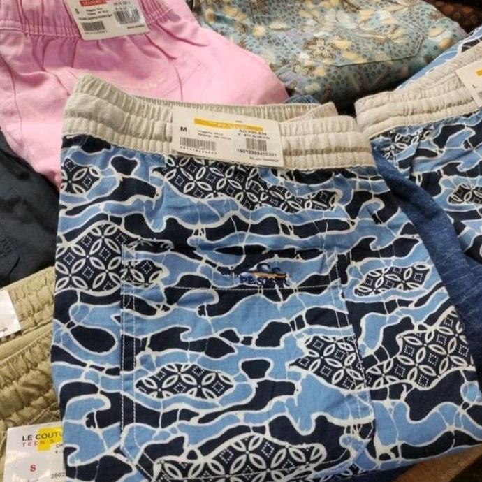 Leandro Celana Panjang Batik Pria Premium Katun