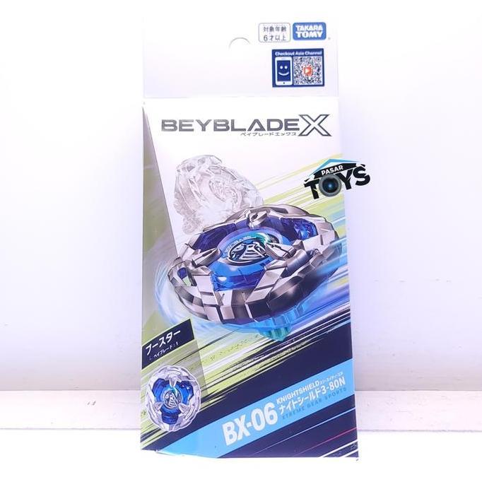 Beyblade X BX-06 Booster KnightShield 3-80N Takara Tomy Knight Shield