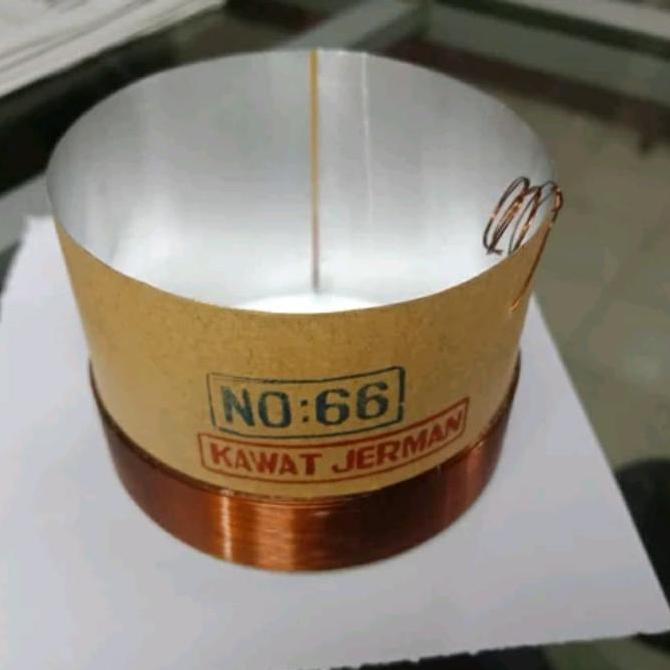 Spool 66 Al 4 Lapis Untuk Subwoofer 15 Inch Bmb Baru