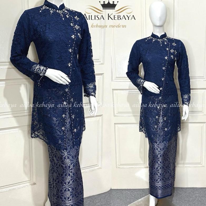 Kebaya Tunik brokat // Tunik Janggan Brokat// Rok Songket// Tunik Brokat payet // Kebaya modern // K