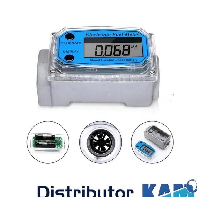 Flow meter Oli dital Flow meter solar Dital flow meter liquid 1 in
