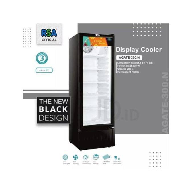 Grosir Showcase Rsa Agate300N 282Liter Showcase Rsa Agate 300 N 282L Agate300