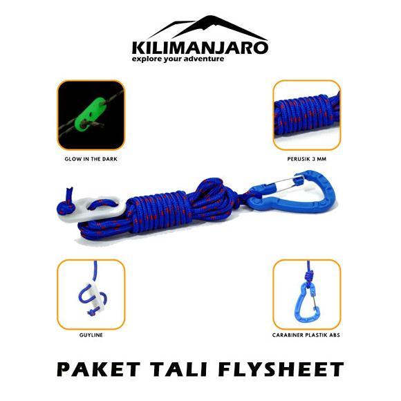 Paket Flysheet 4X6 M + Pasak Tali Tiang + Flysheet Kilimanjaro