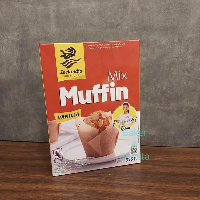 ,,,,,,,] Zeelandia Muffin Mix Vanilla 375gr / Zeelandia Premiks Muffin Vanilla