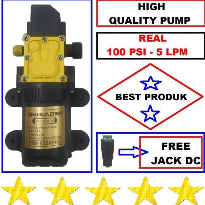Pompa Dc 12V Single Pump Dc Air Cuci Motor Steam Misting Jet Cleaner Terbatas