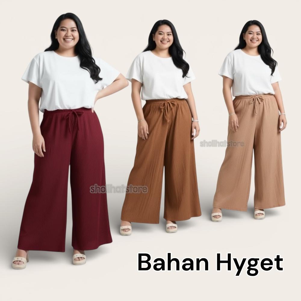 TERPOPULER KULOT LIDI PLISKET JUMBO BB MAXIMAL 90KG / CELANA KULOT PLISKET LIDI XXL JUMBO / CELANA W