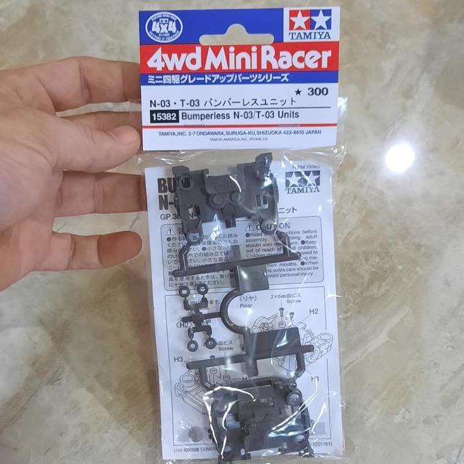 Tamiya 15382 Bumperless N-03/T-03 Units