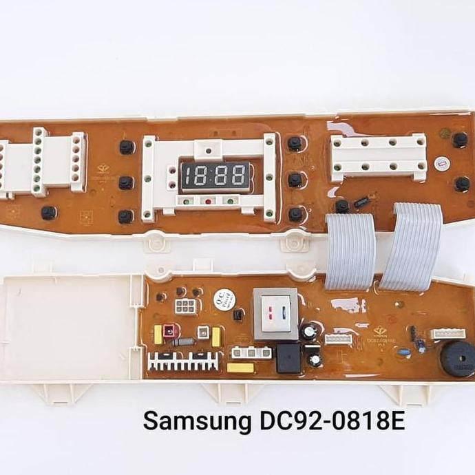 Modul Pcb Mesin Cuci Samsung Wa13Wp Wa11Up 10 Tombol Dc92-0818E