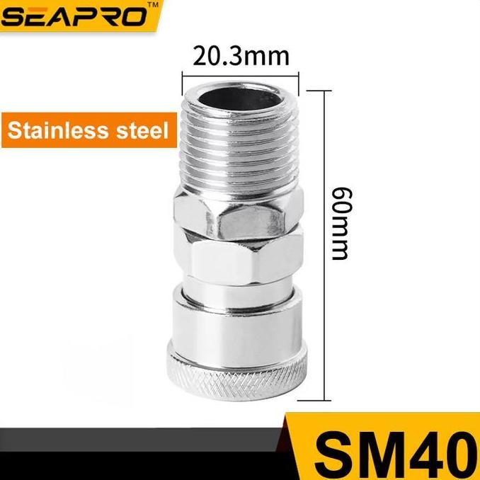Quick Coupler Stainless Steel SM40 SM 40 SM-40
