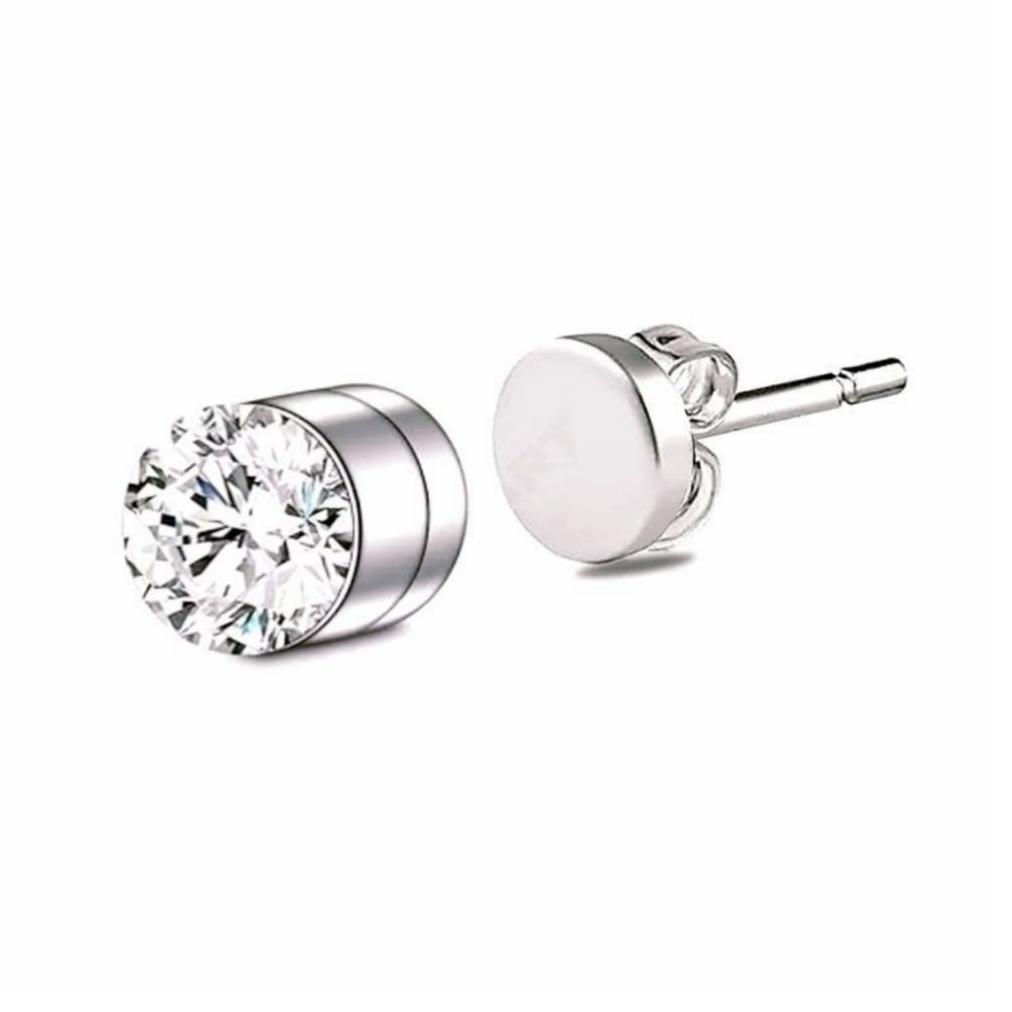 FLASH SALE Anting magnet permata pria Titanium elegan mirip asli Anting magnet titanimum Anting magn
