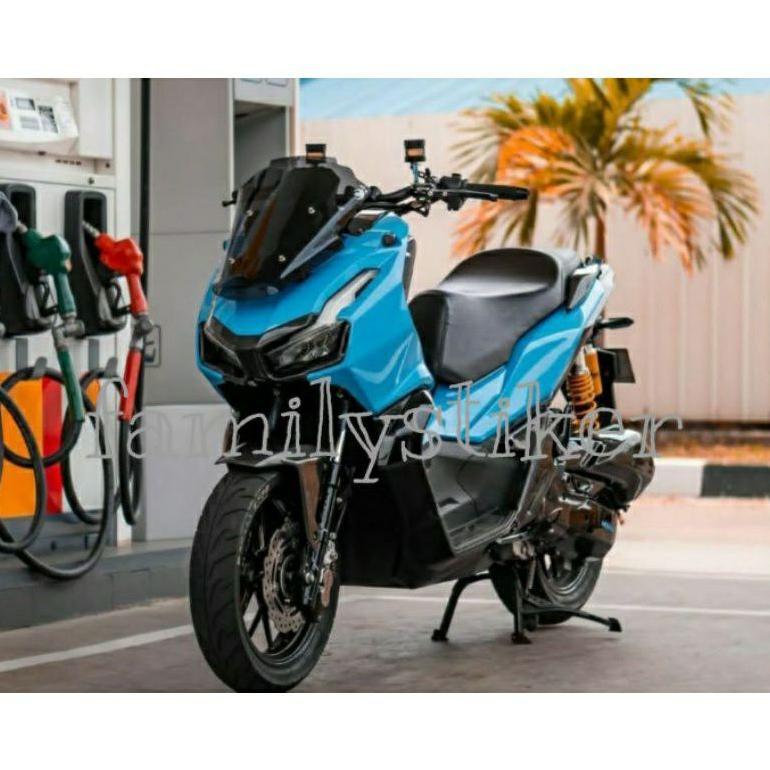 favorit sekotlet warna hijau tosca glosy stiker skotlet motor hijau mint sekotlet motor warna biru d