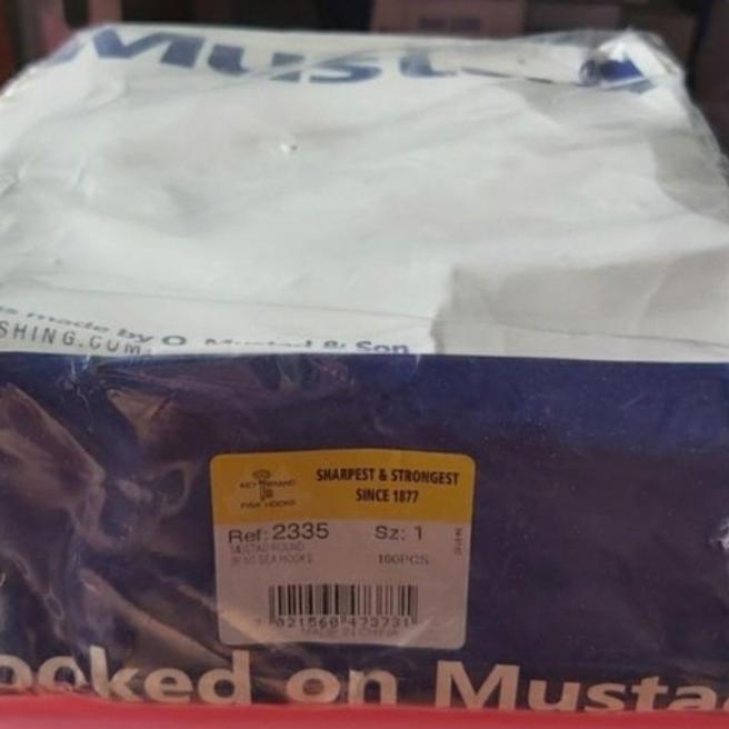 Kail Mata Pancing Mustad No 1