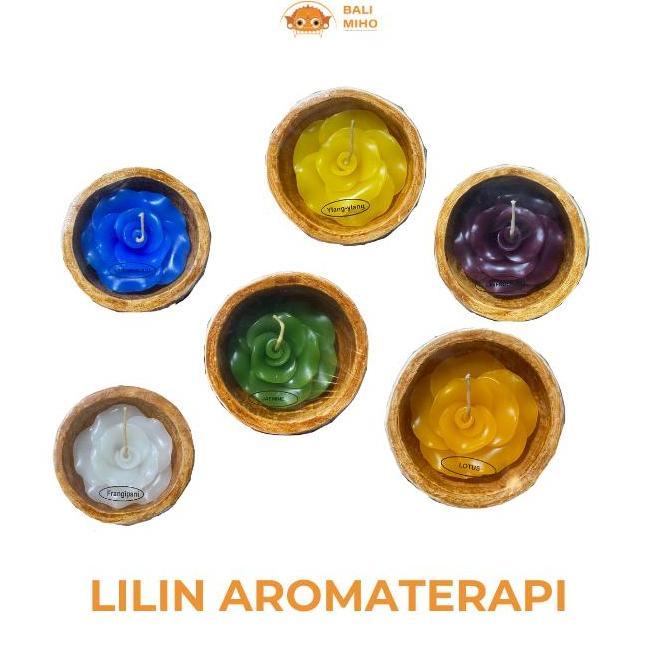~~~] Tempat Lilin Aromaterapi Resin motif Kelapa - Wadah Lilin Resin aromaterapi - Tempat Lilin bung
