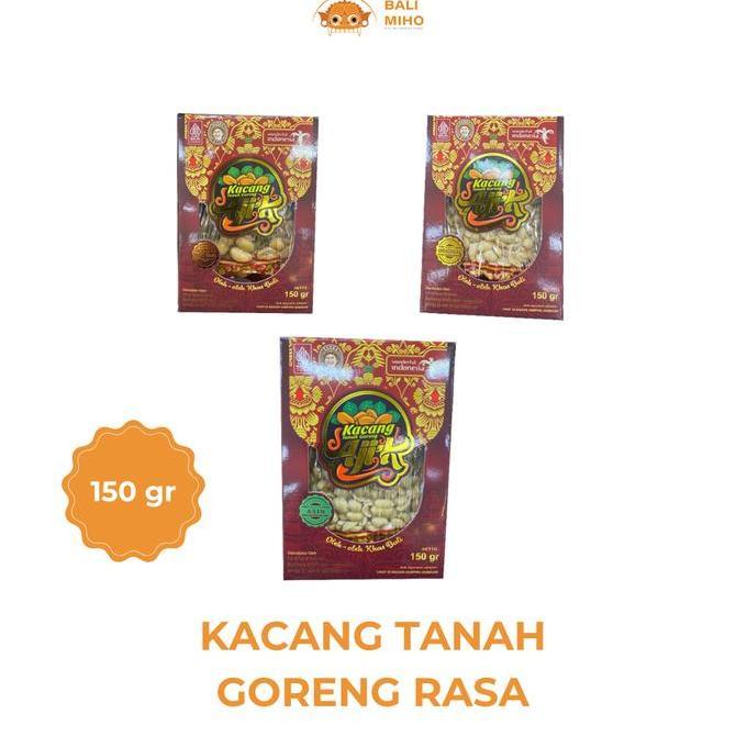 ,,,,,,,] Kacang Tanah Goreng Ajik Krisna 150 gram - Kacang Bali - Kacang Rasa - Oleh oleh khas Bali 