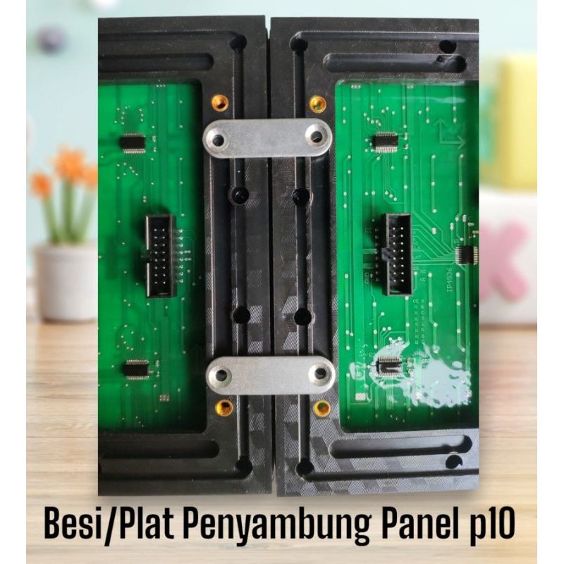PLAT BESI PENYAMBUNG PANEL P10 / BESI PENYAMBUNG LED P10