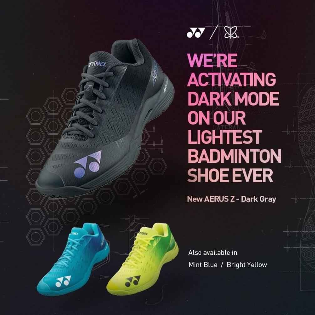 BEST DEALS Mega Sale Sepatu Olahraga Badminton Yonex Aerus Z White Men/Woman