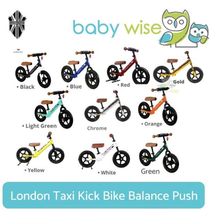 Promo London Taxi Kick Bike Balance Bike Sepeda Anak Diskon